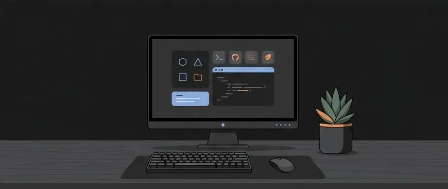 Minimalist Workspace Banner